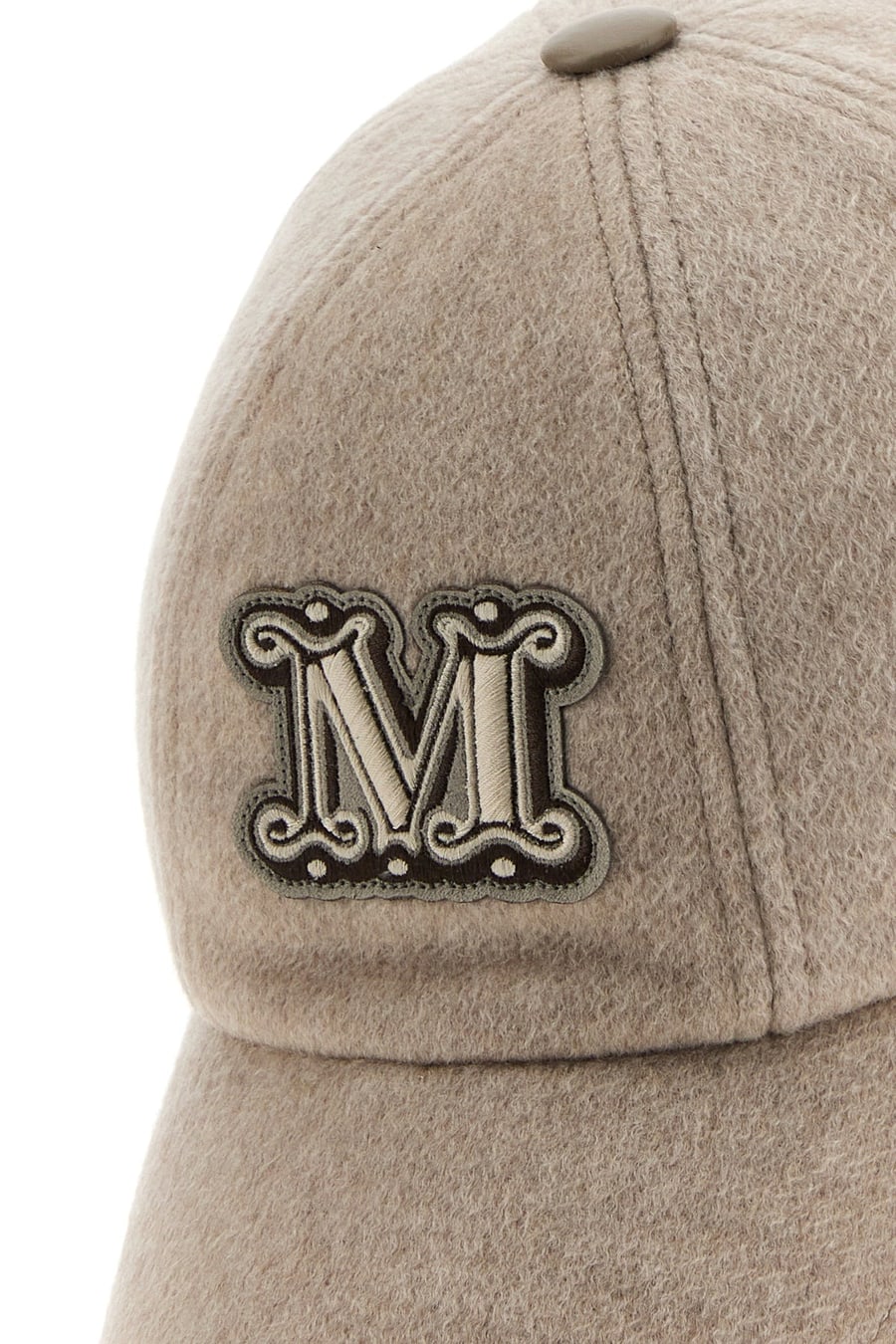 Max Mara Cappello da baseball Ordine in cashmere cappuccino, view 4