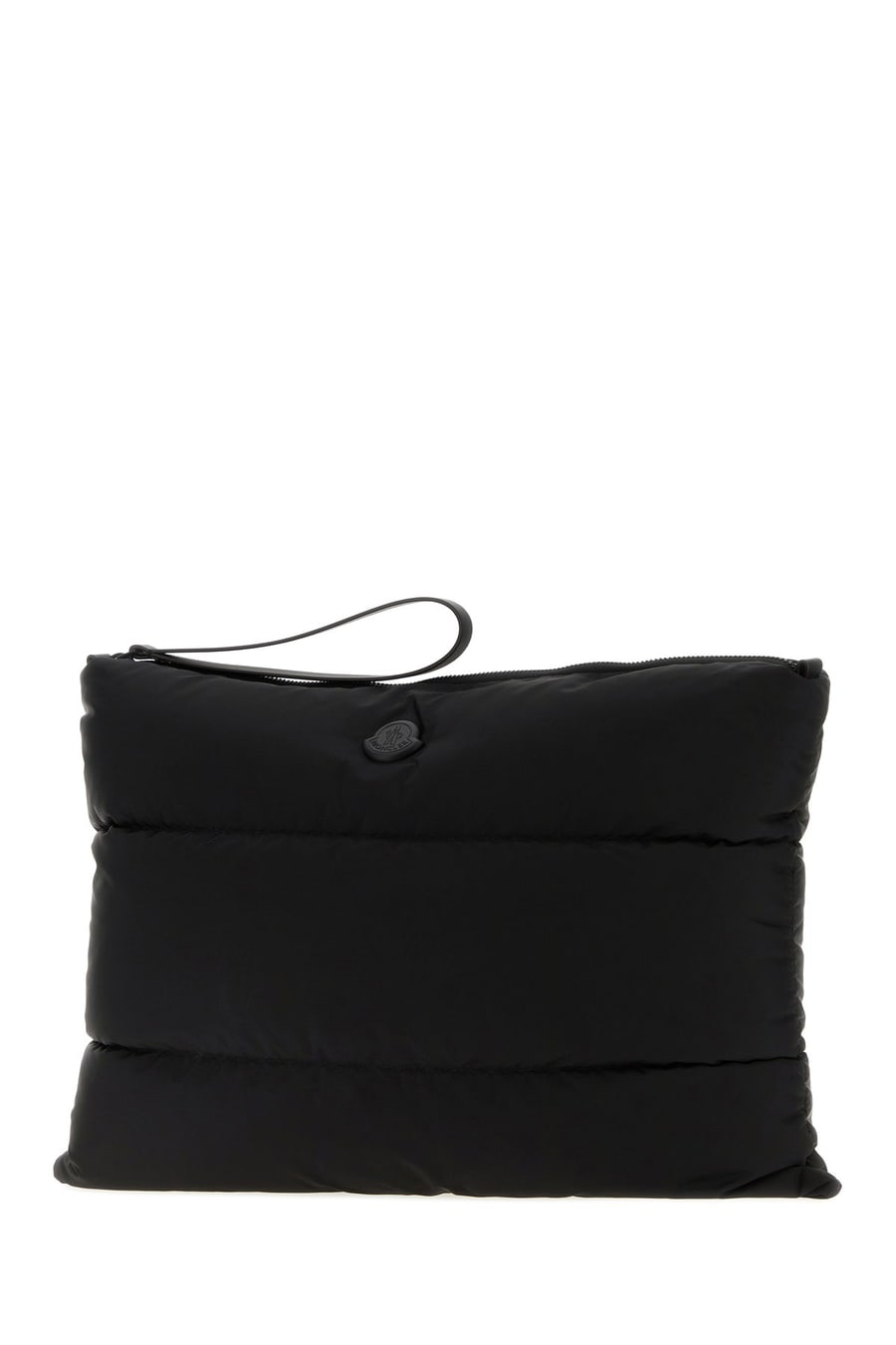 Moncler Custodia per laptop Caradoc in nylon nero, view 2