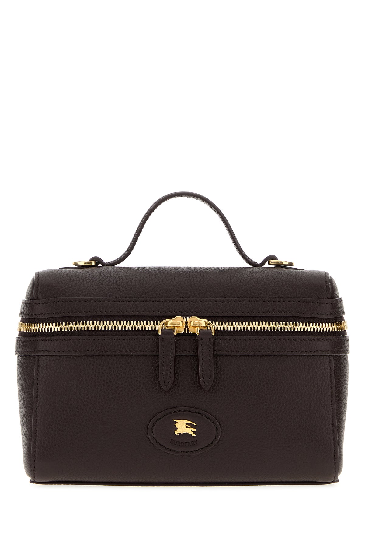Burberry Borsa a mano Bloomsbury in pelle testa di moro