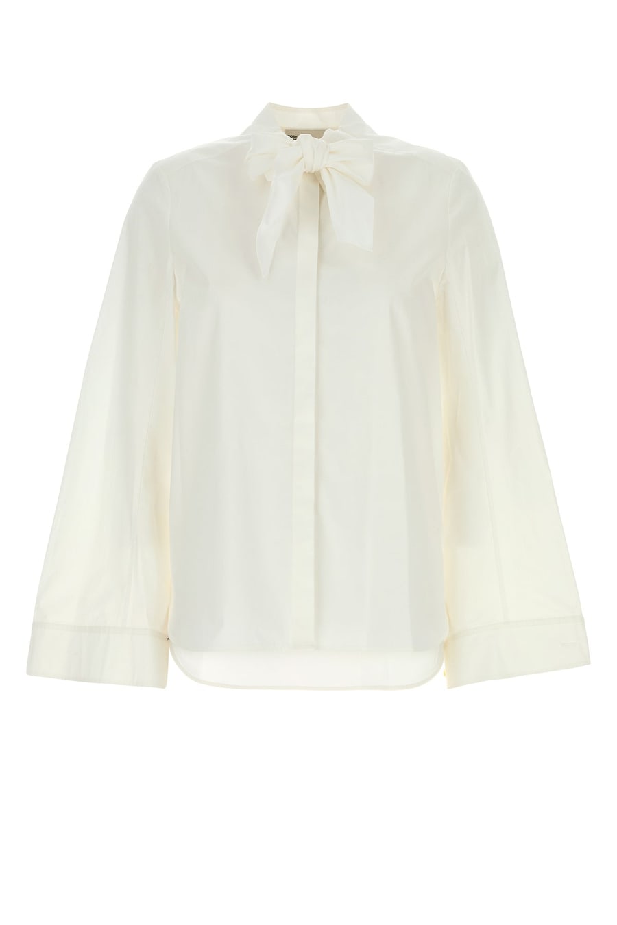 Tory Burch Camicia in popeline stretch bianco