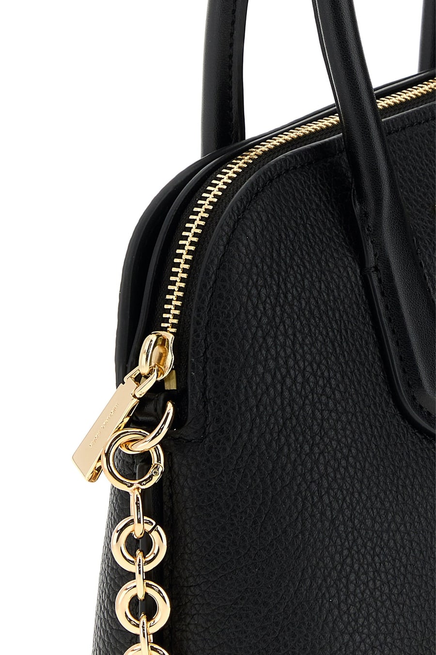 MICHAEL BY MICHAEL KORS Borsa a mano Freddie in pelle nera, view 4