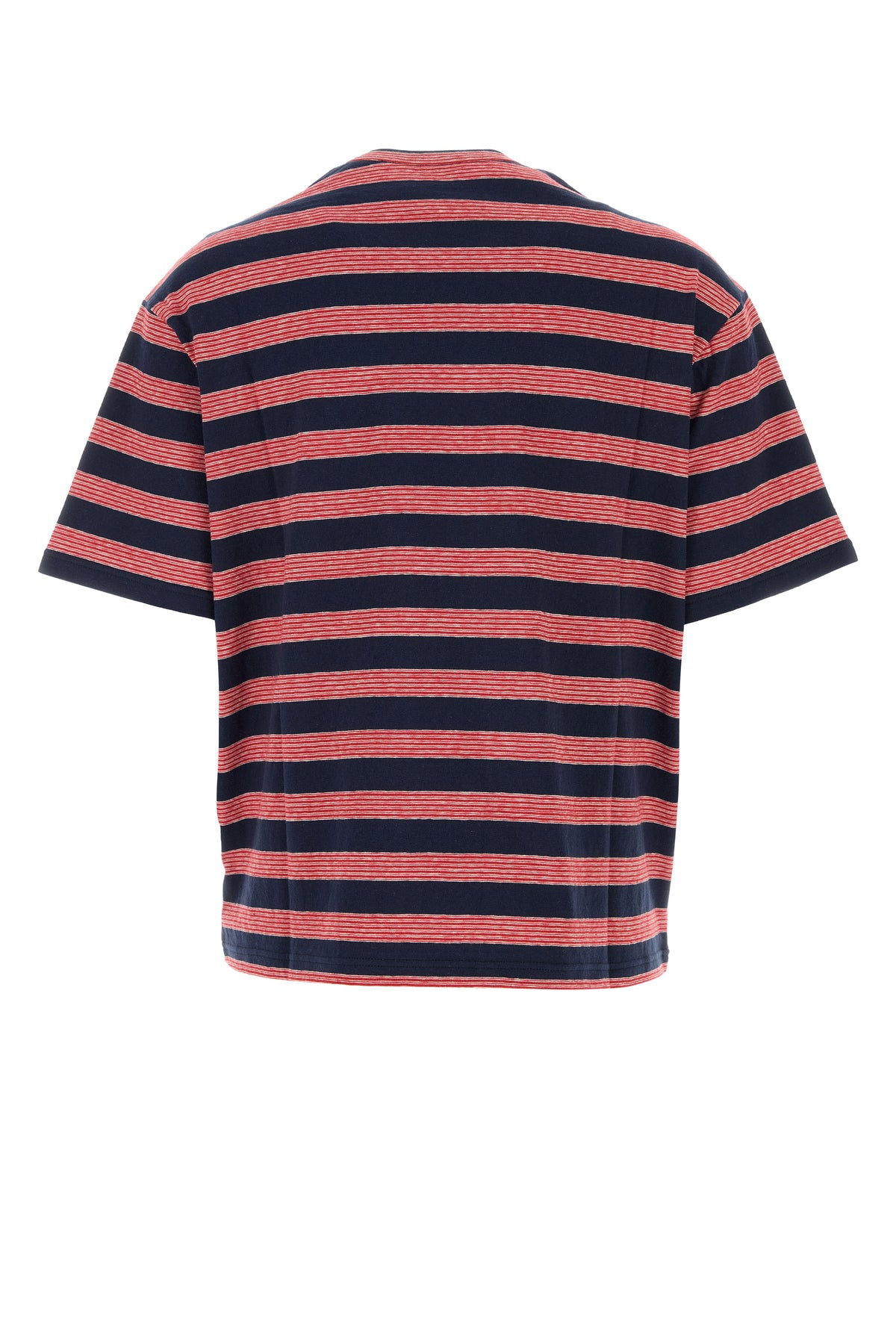 Jil Sander T-shirt oversize in cotone ricamato, view 2
