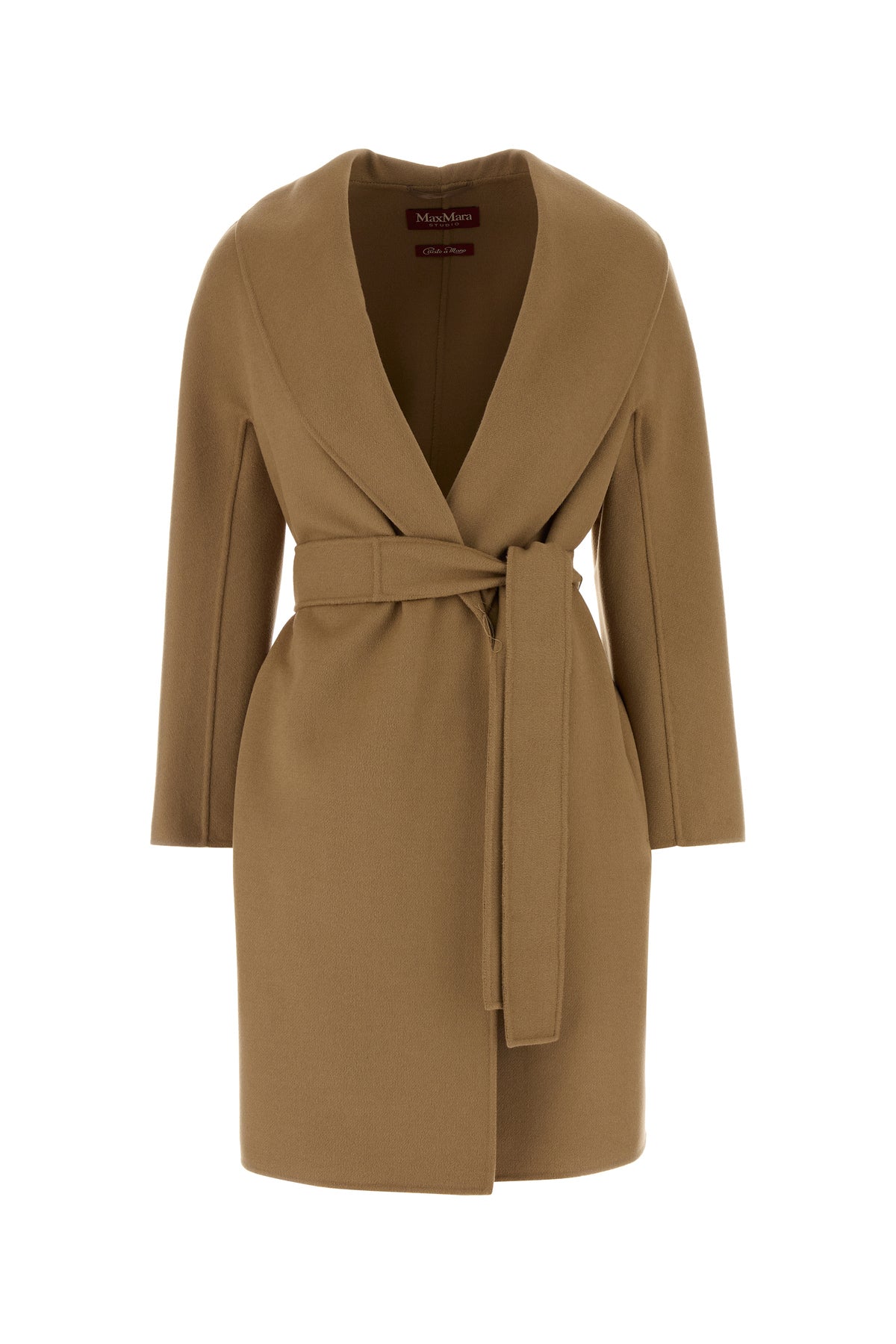 Max Mara Cappotto Estremo in misto lana beige