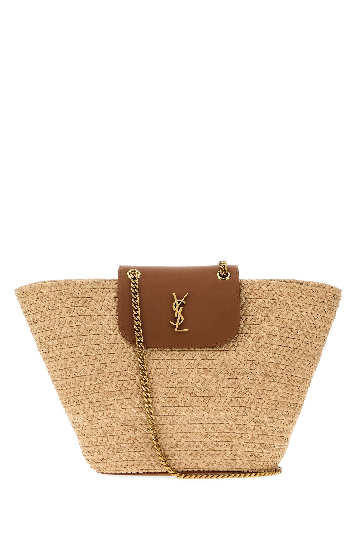 Saint Laurent Borsa shopping Manon in rafia