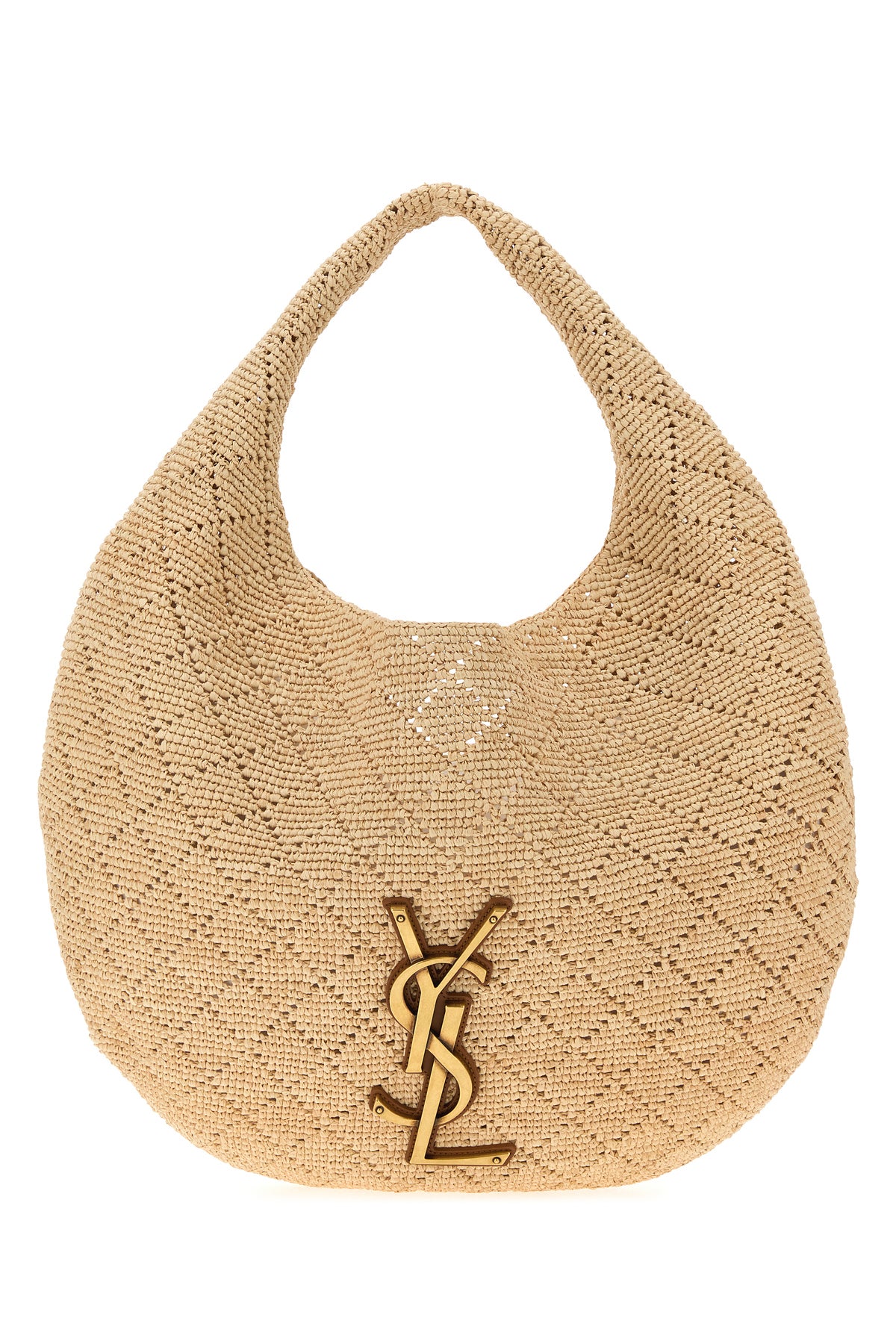Saint Laurent Borsa shopping Icare in rafia