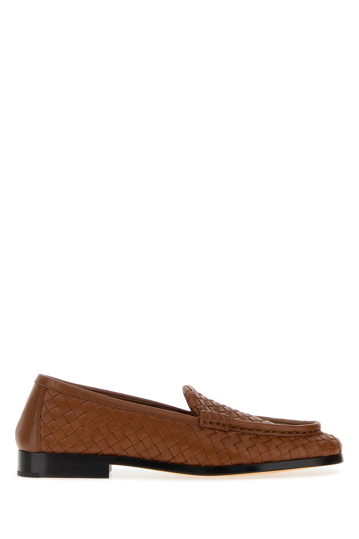 Bottega Veneta Mocassini Silenzio in pelle caramello