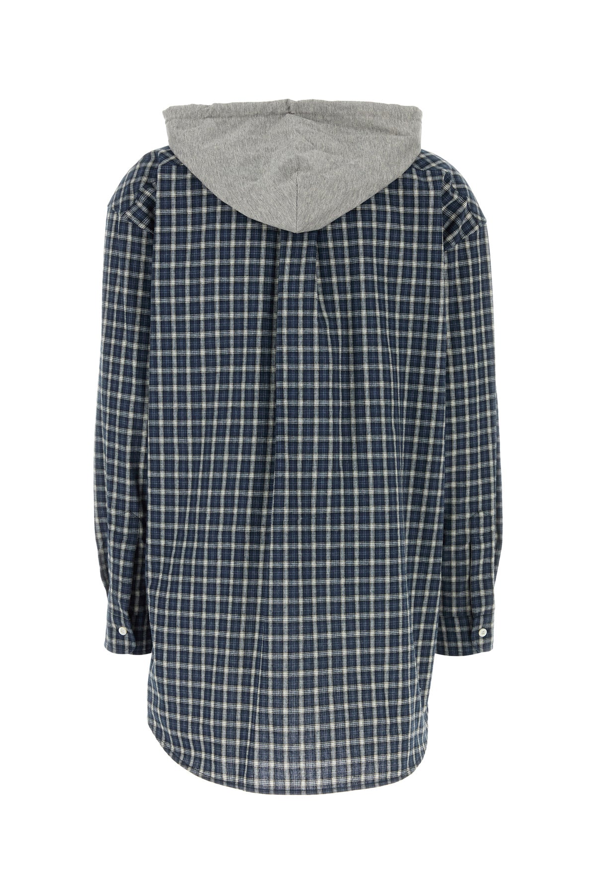 Miu Miu Camicia in flanella ricamata, view 2
