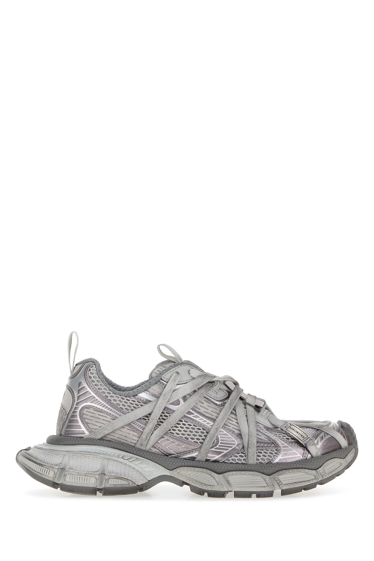 Balenciaga Sneakers 3XL Extreme grigie in gomma e tessuto
