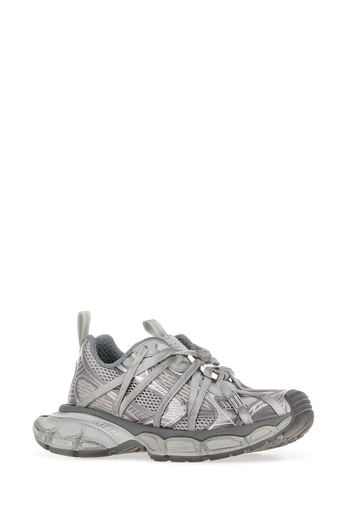 Balenciaga Sneakers 3XL Extreme grigie in gomma e tessuto, view 2