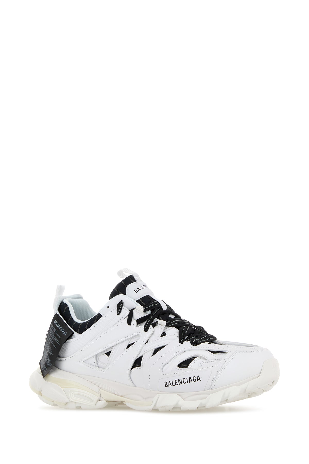 Balenciaga Sneakers Track bianche in gomma e tessuto, view 2