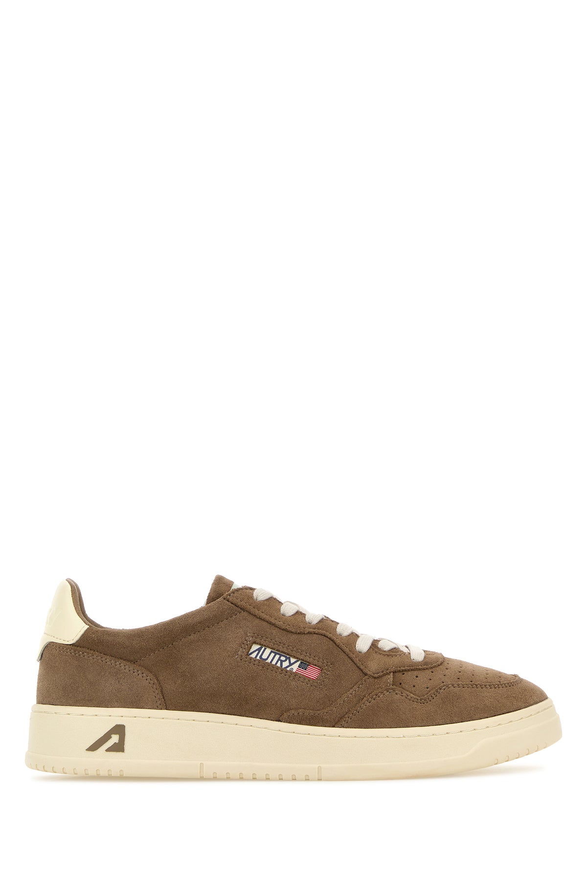 Autry Sneakers Medalist in pelle scamosciata marrone