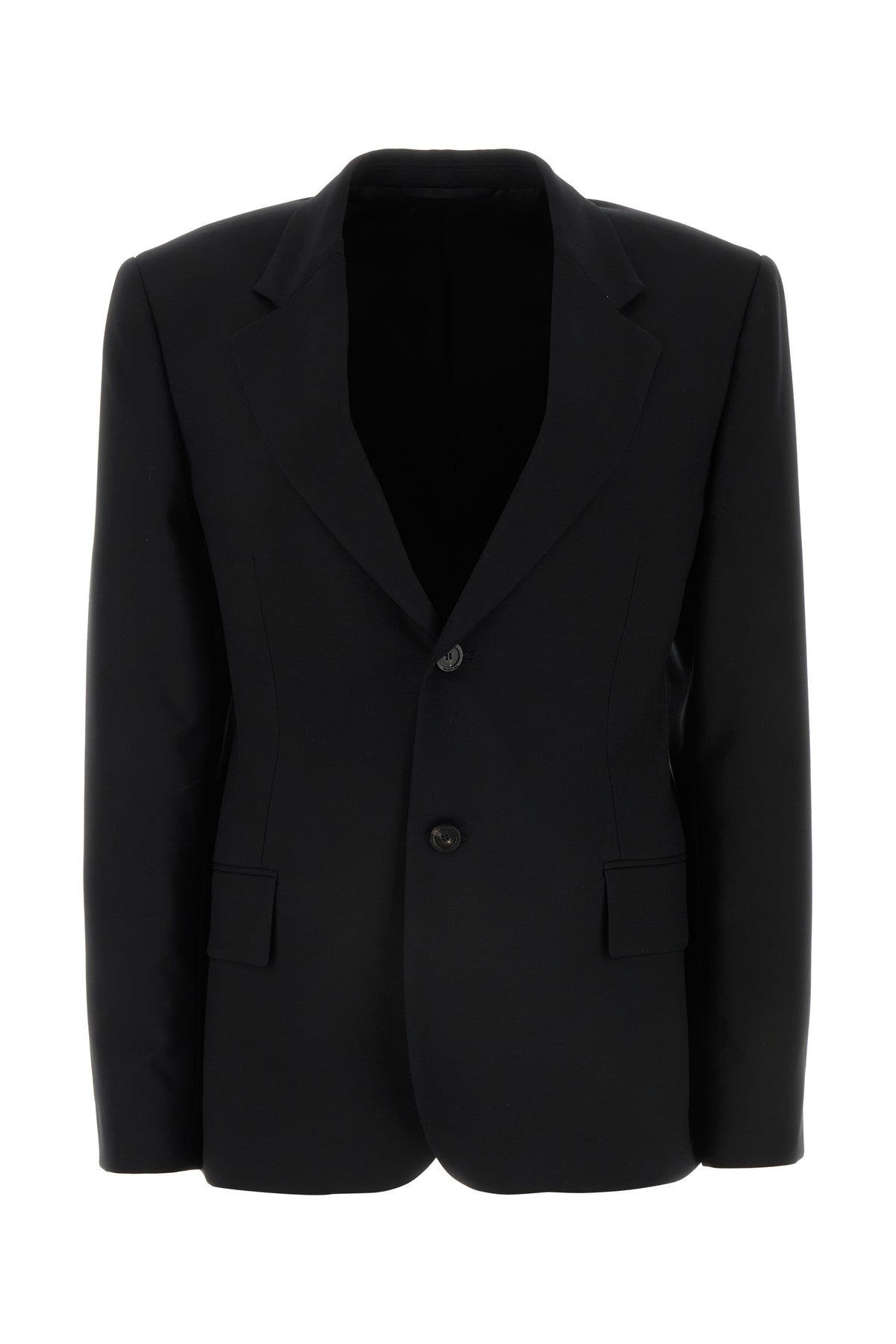 Balenciaga Giacca in lana nera