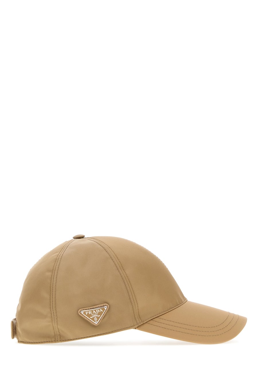 Prada Cappello da baseball in Re-Nylon beige, view 2