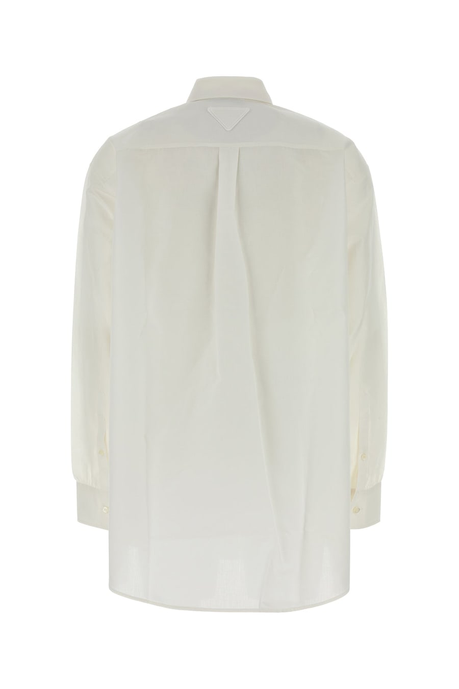 Prada Camicia in misto cotone bianco, view 2