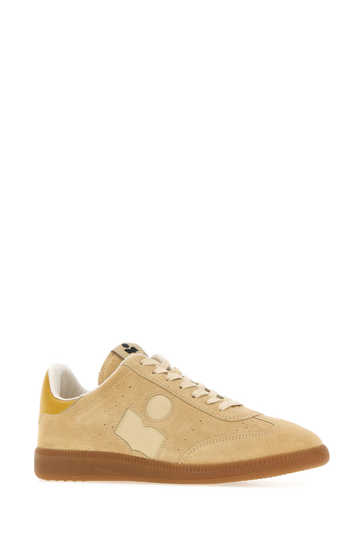 Isabel Marant Sneakers Bryce in pelle scamosciata beige, view 2