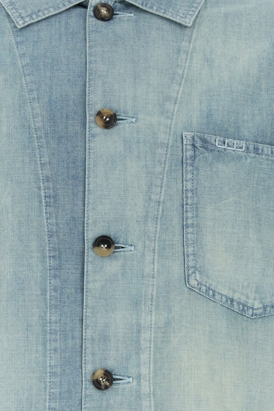 JW Anderson Camicia in chambray, view 3