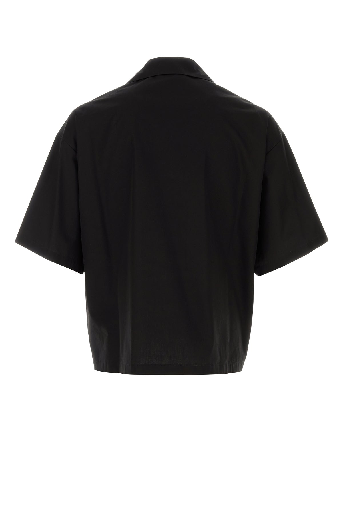 Balenciaga Camicia in popeline nero, view 2
