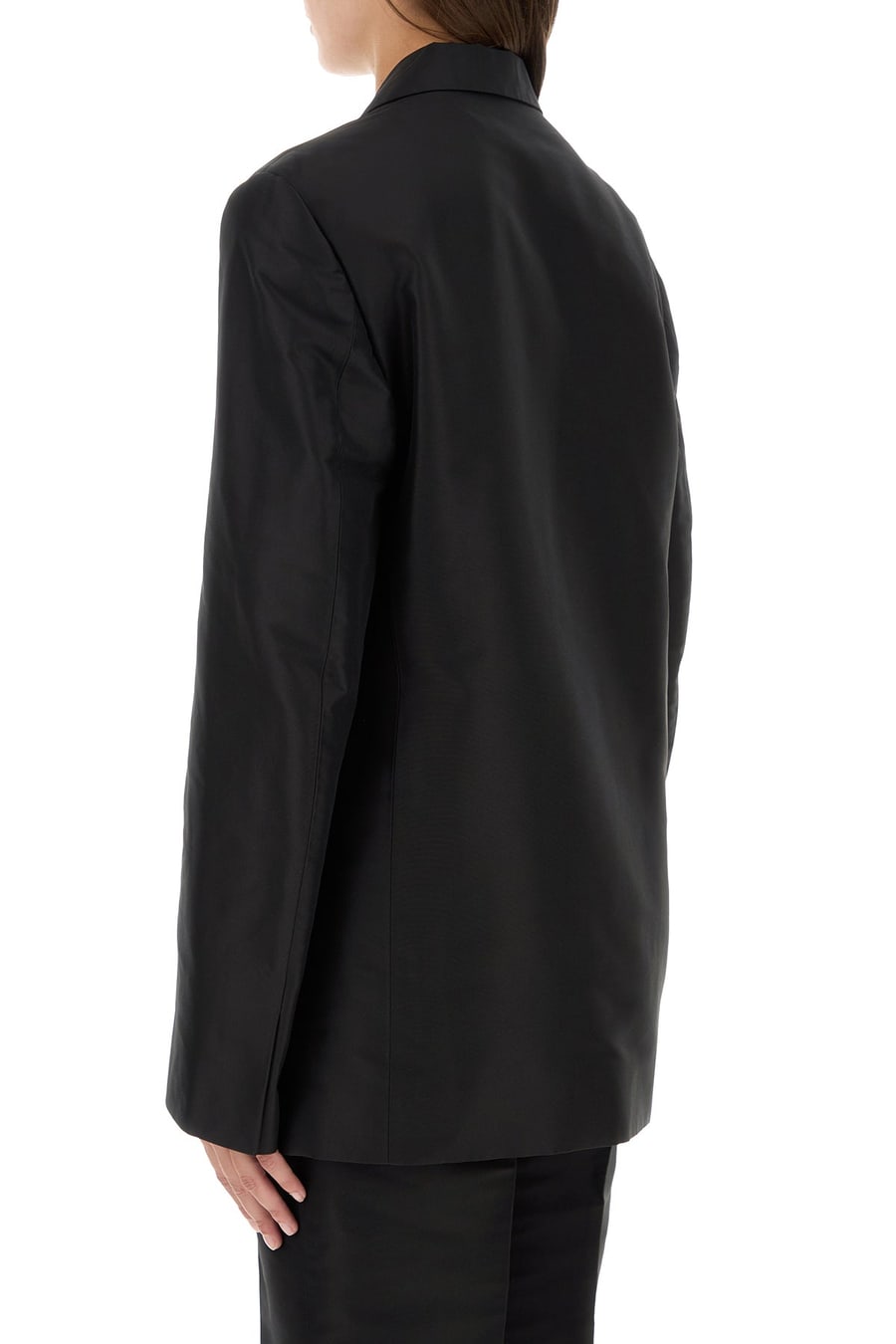 Gucci Giacca in faille nero, view 4