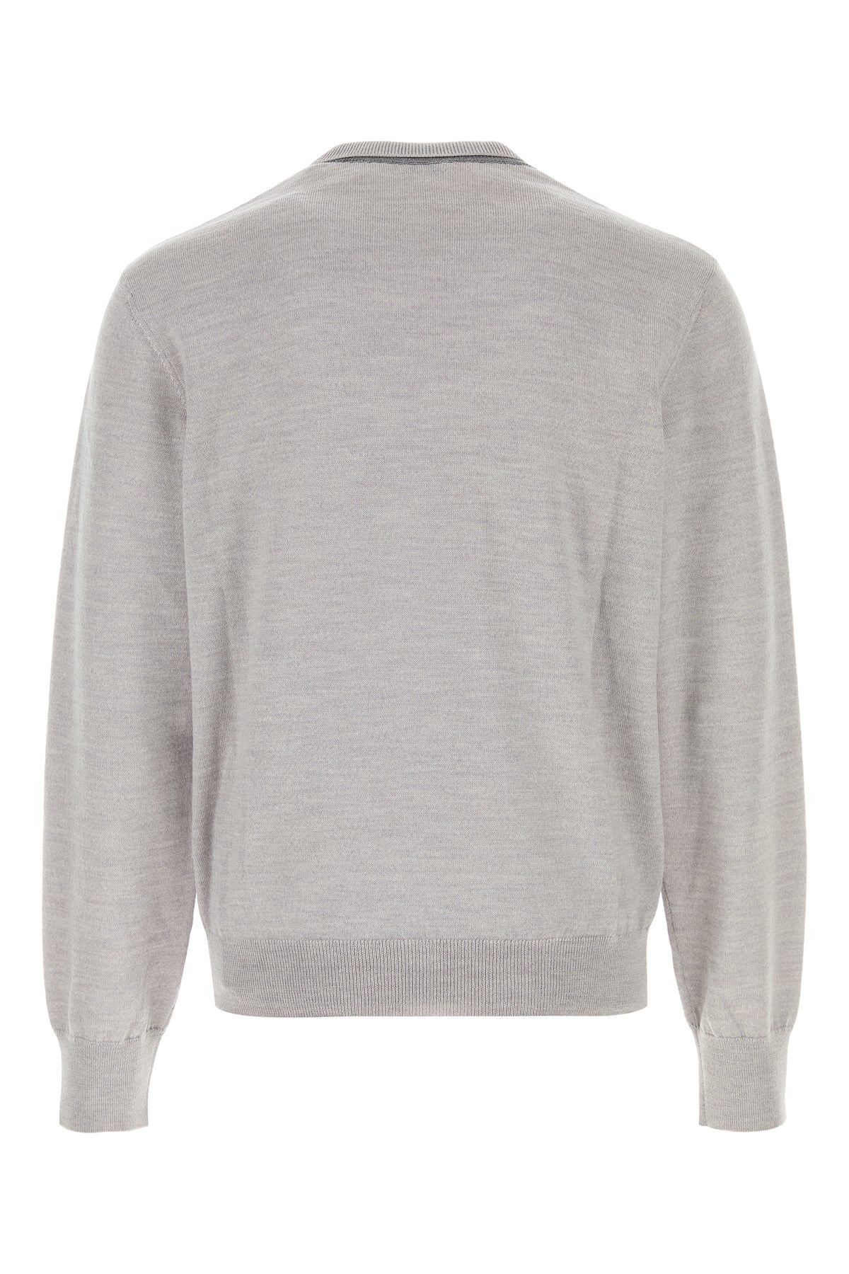 Loewe Maglione in misto lana grigia, view 2