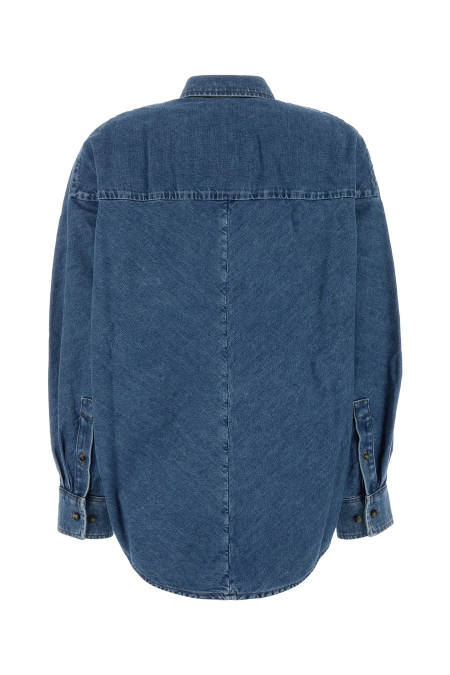 Loewe Camicia oversize in denim, view 2