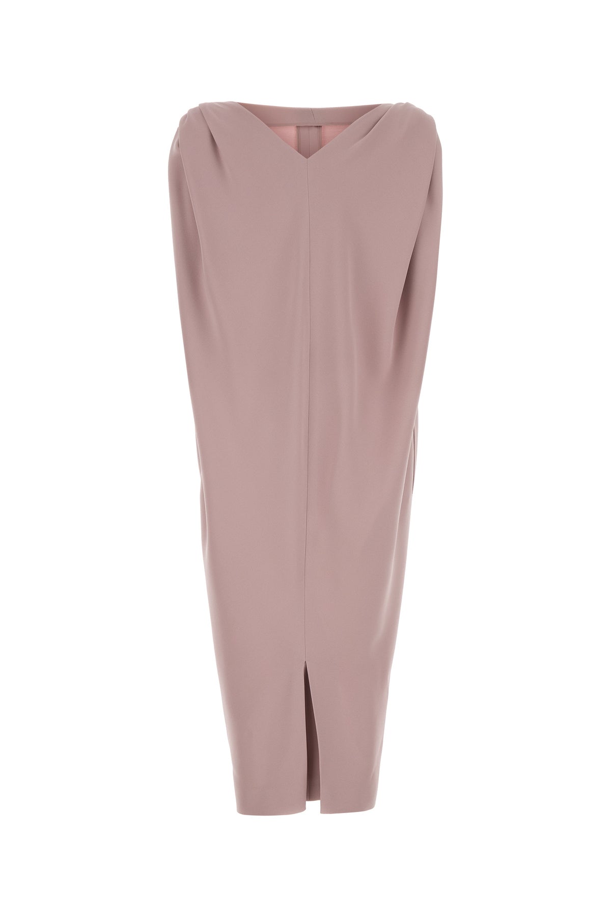 Balenciaga Abito in crepe rosa, view 2