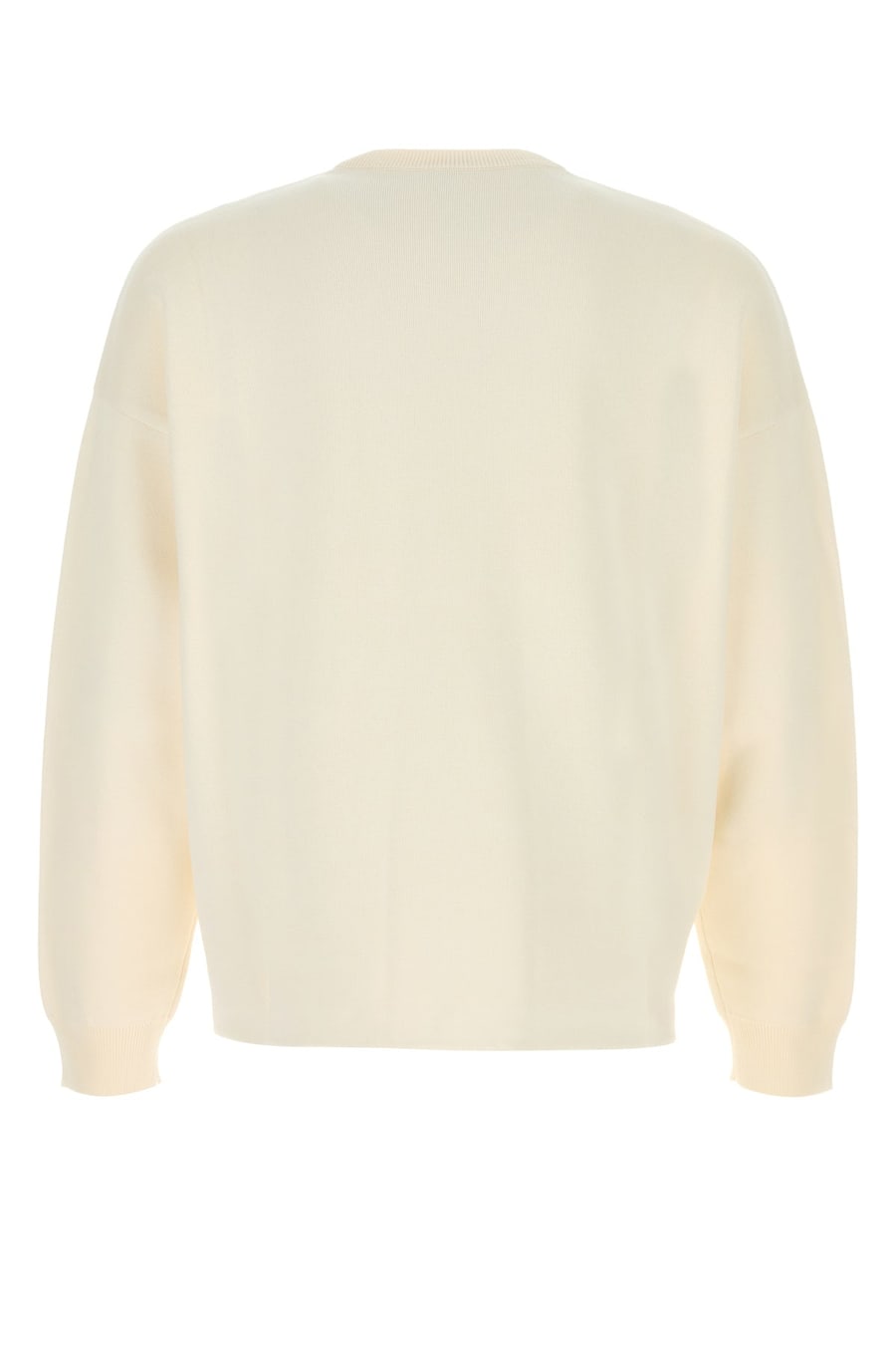 Loewe Maglione in misto cotone avorio, view 2