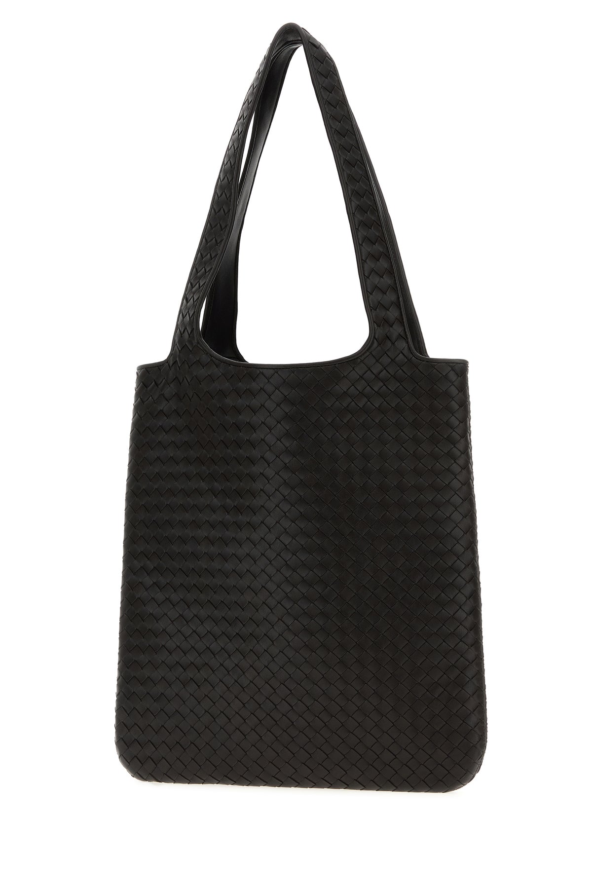 Bottega Veneta Borsa a spalla Veneto in pelle testa di moro, view 2