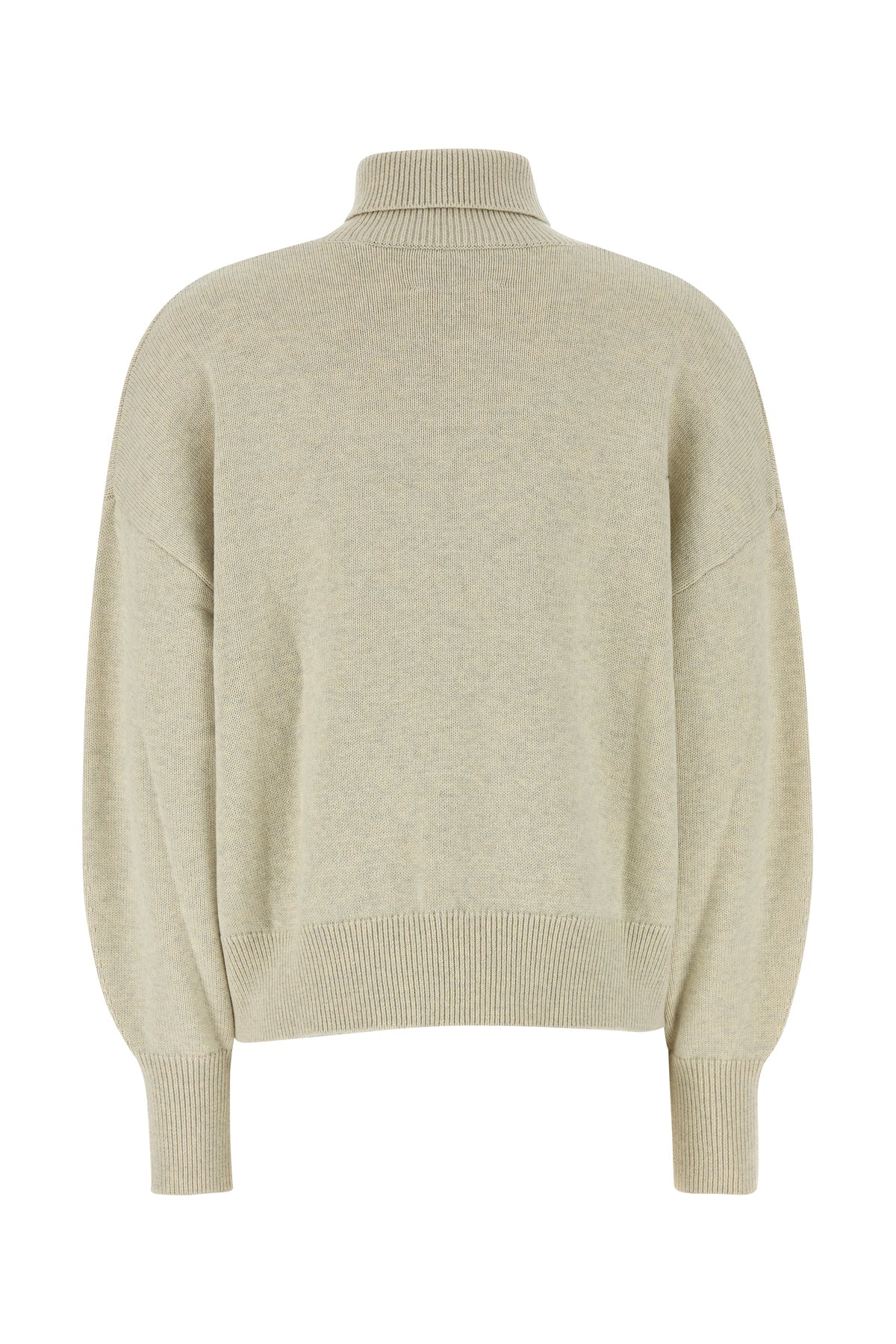 ISABEL MARANT ETOILE Maglione Nasha oversize in misto cotone sabbia melangé, view 2