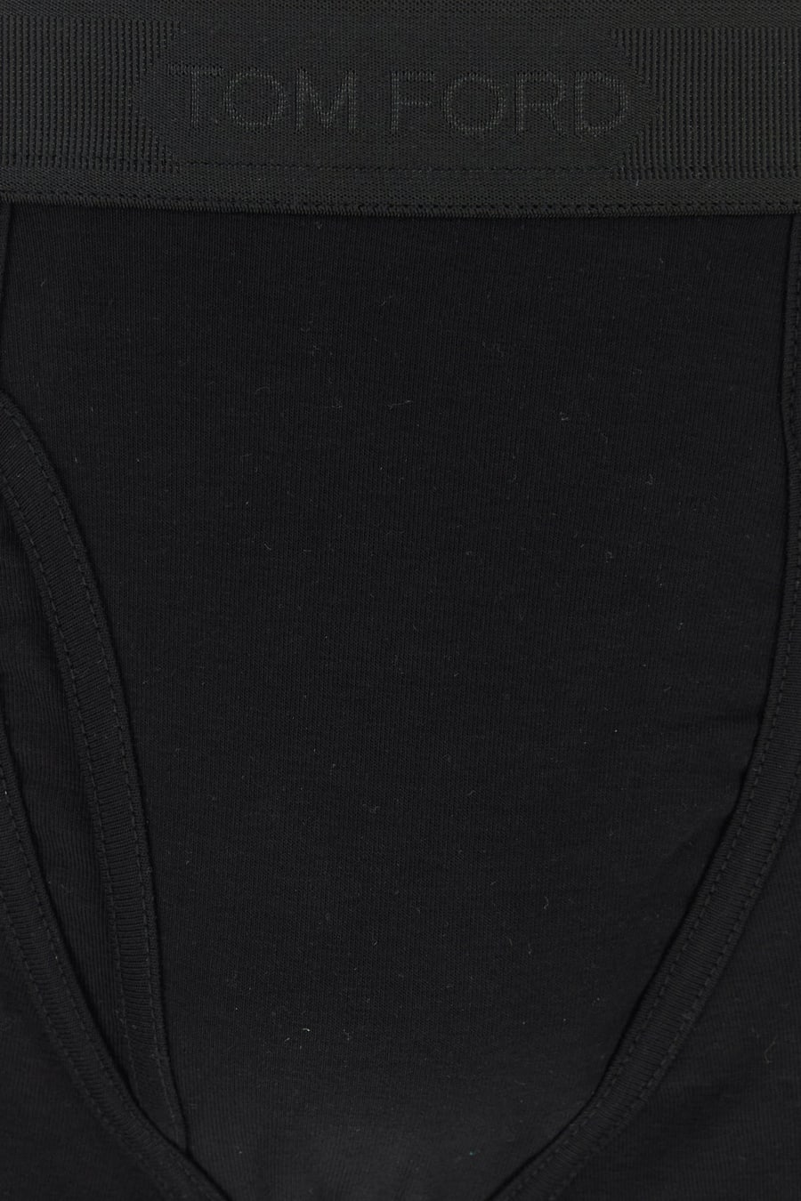 Tom Ford Boxer in cotone stretch nero, view 3