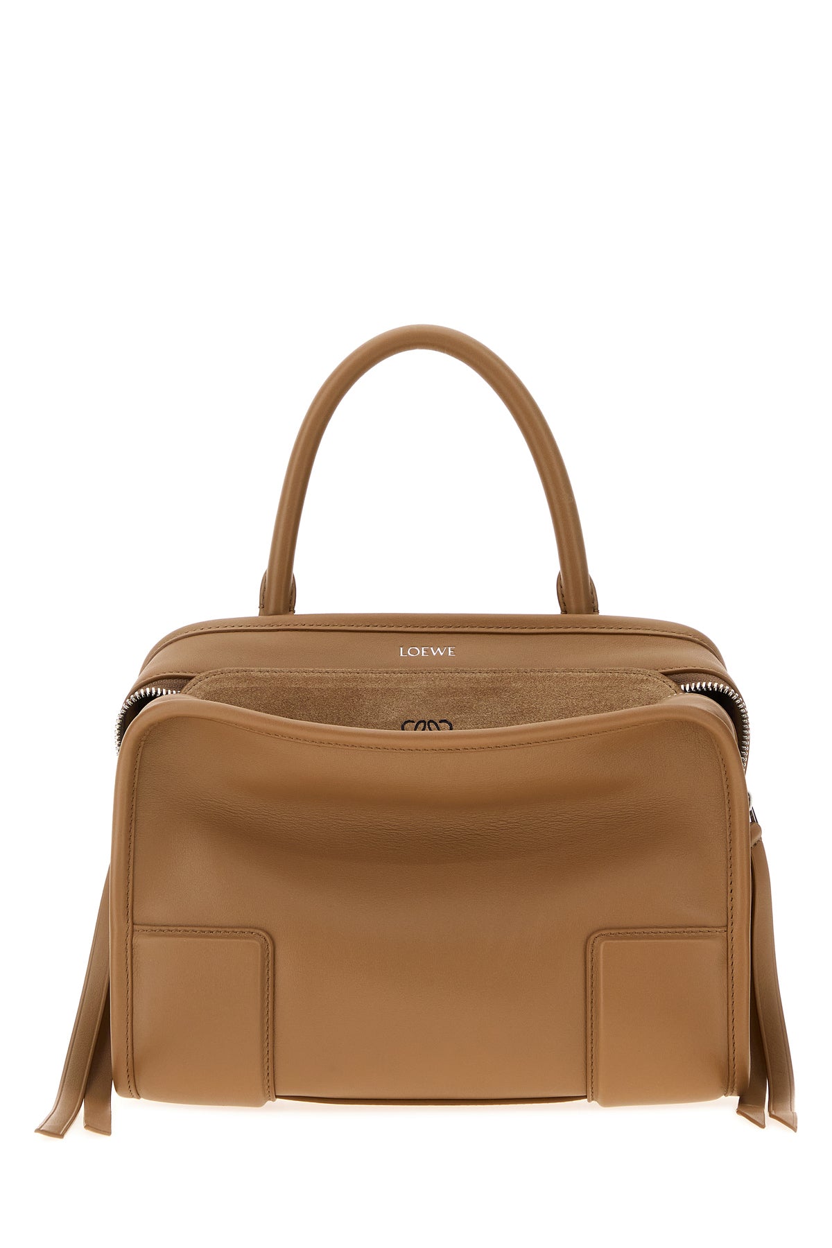 Loewe Borsa a mano Amazona piccola in pelle cammello