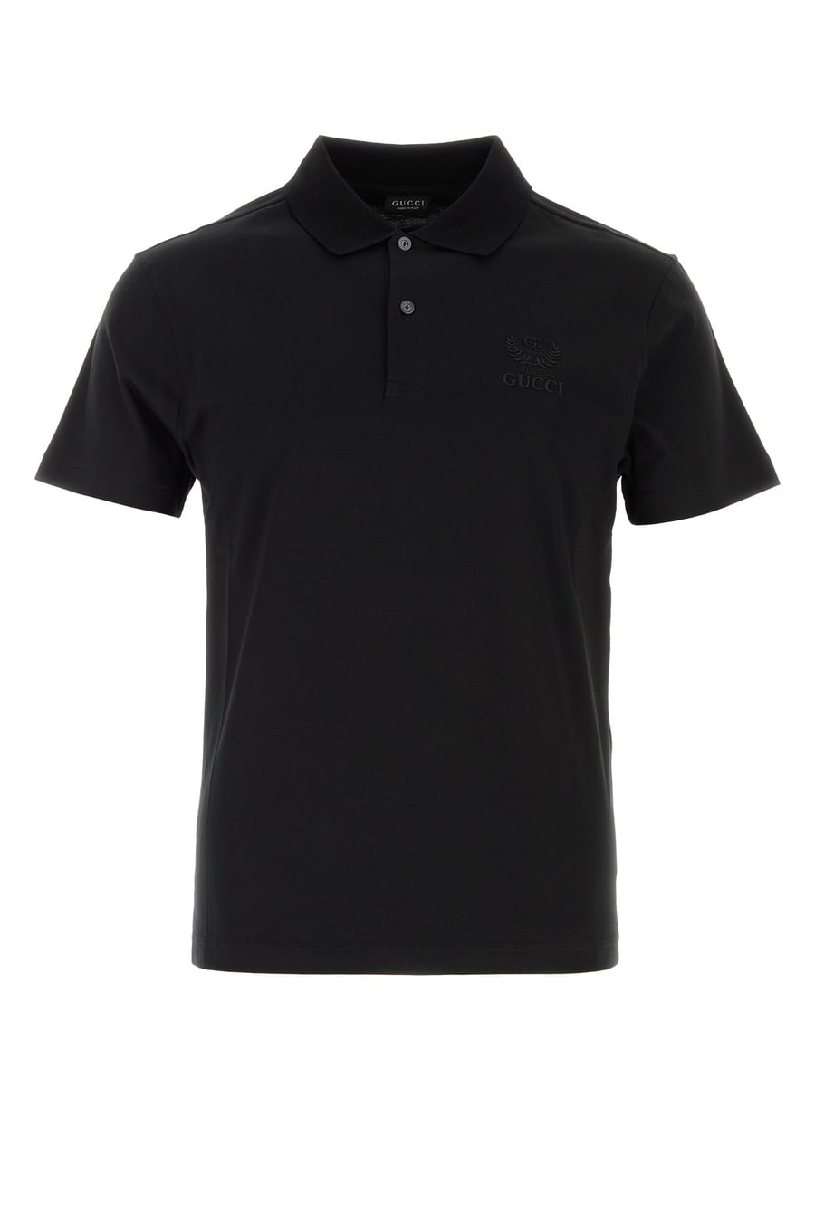 Gucci Polo in cotone nero