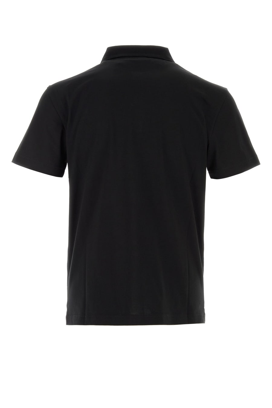 Gucci Polo in cotone nero, view 2