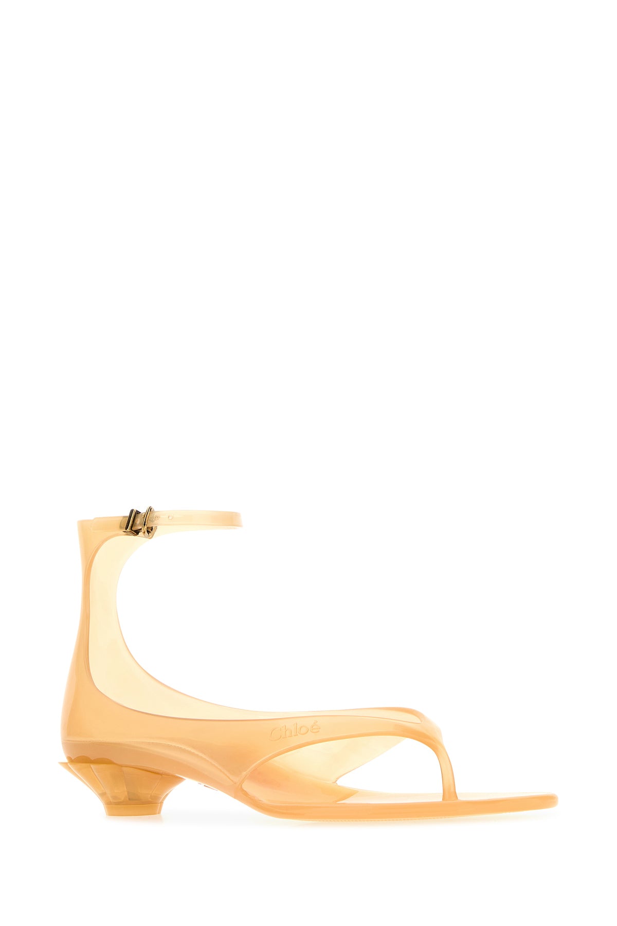 Chloé Sandali infradito Chloé Jelly in TPU giallo, view 2