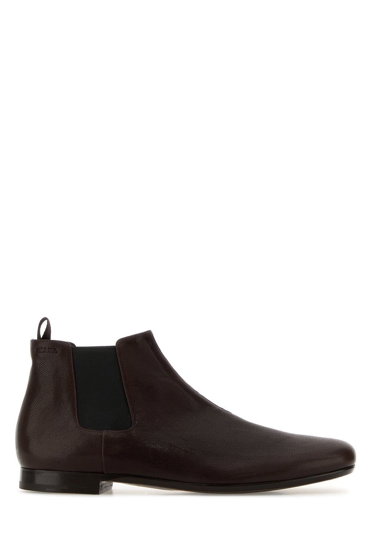 Prada Stivaletti in pelle marrone