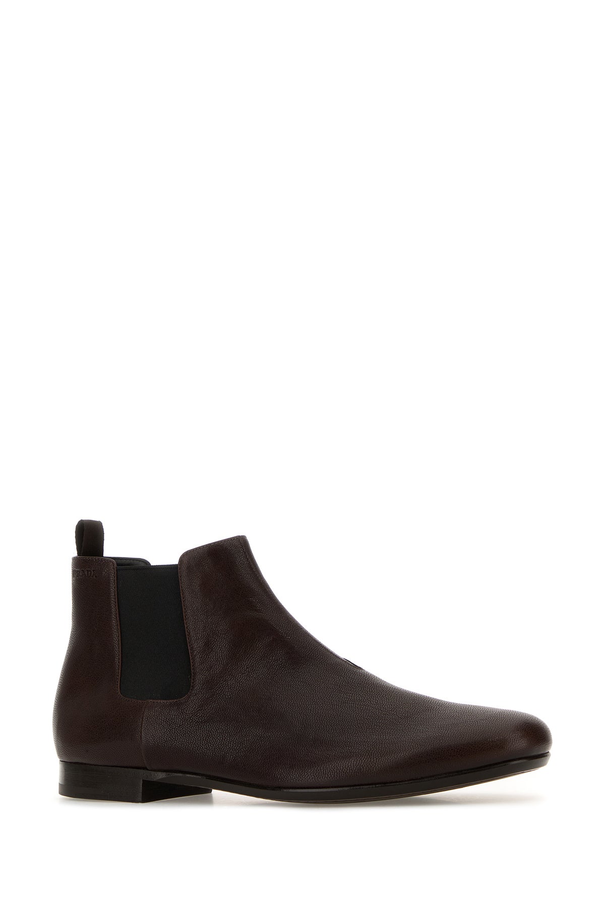 Prada Stivaletti in pelle marrone, view 2