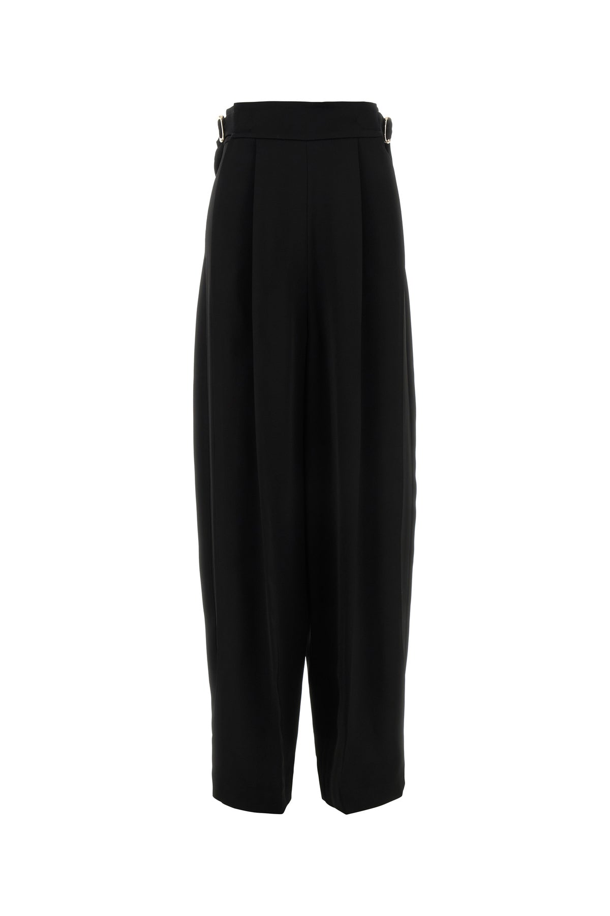 Sportmax Pantalone Staglio in viscosa nera