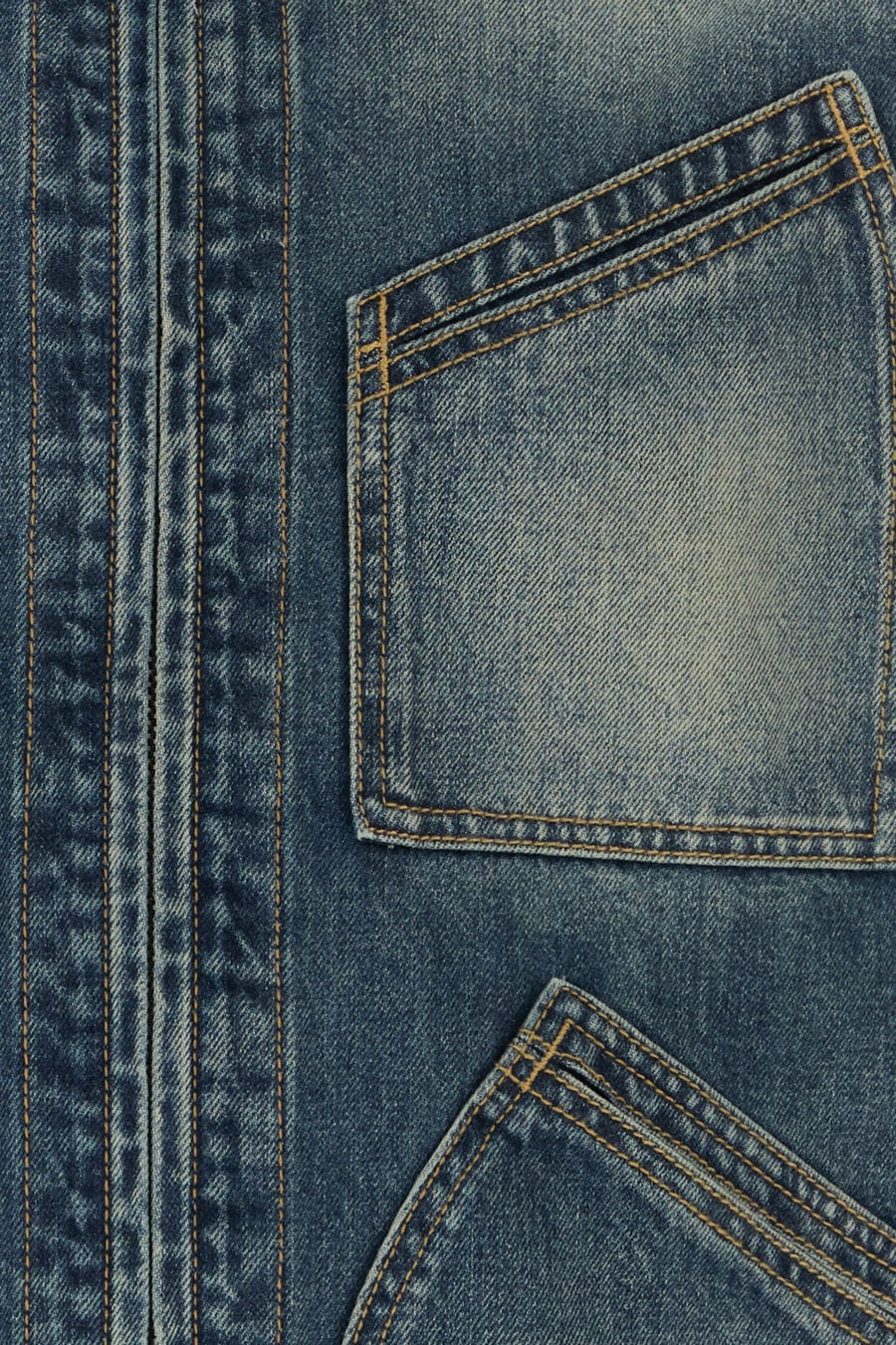 Alexander McQueen Giubbino in denim, view 5