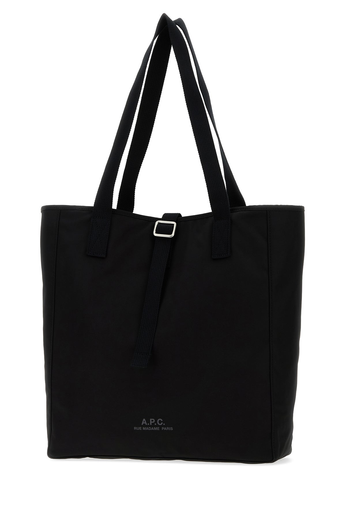 A.P.C. Borsa shopping Cabas Archive in tela nera, view 2