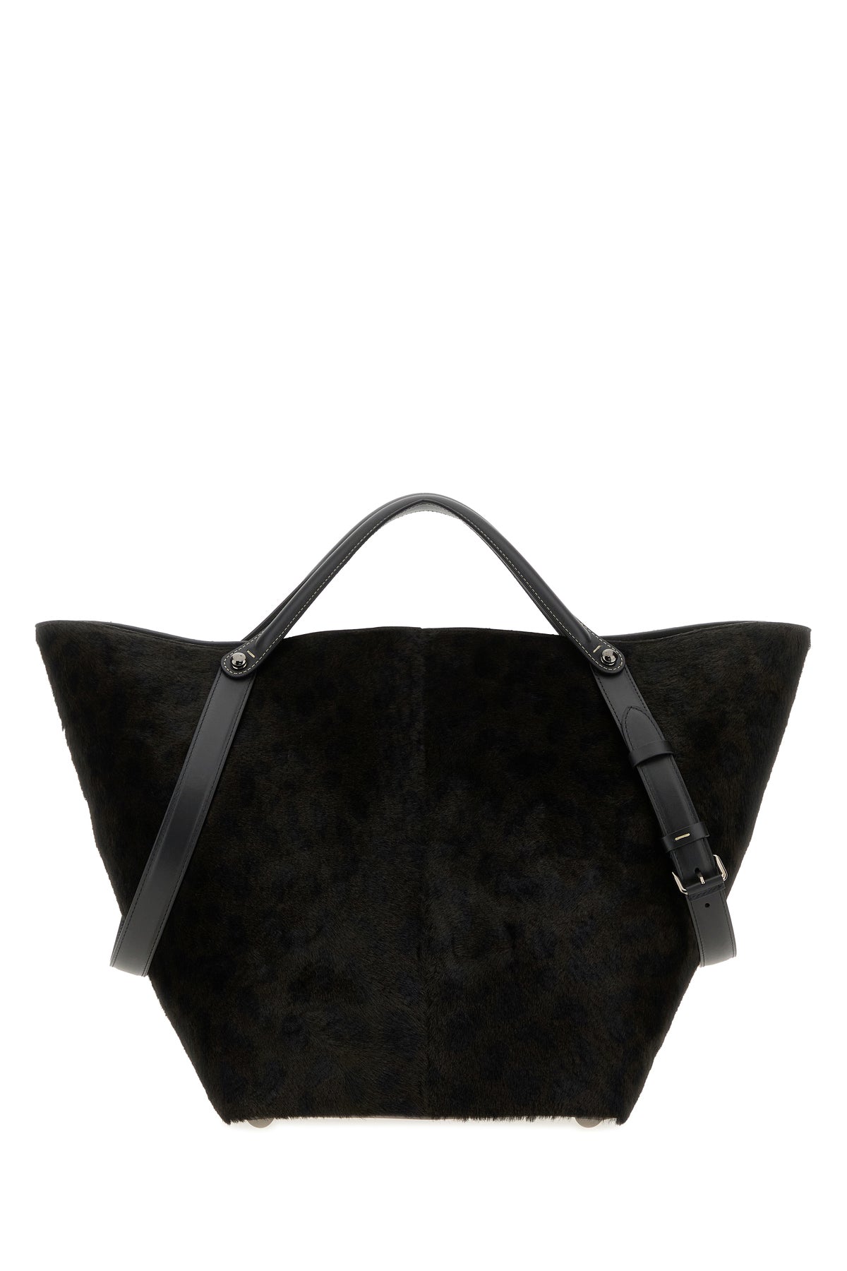 Maison Margiela Borsa shopping Dress-Age in cavallino stampato