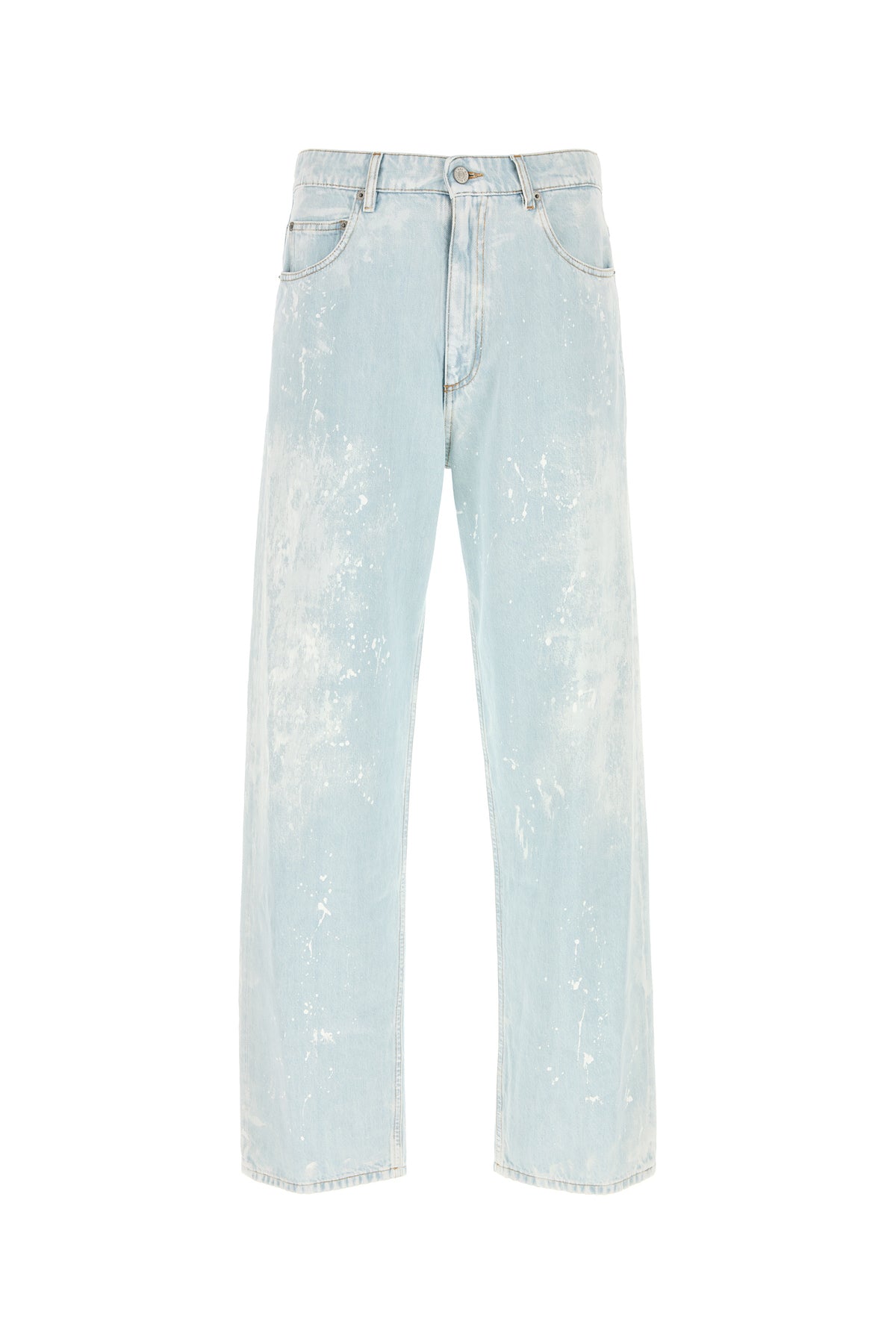 MM6 Maison Margiela Jeans in denim azzurro