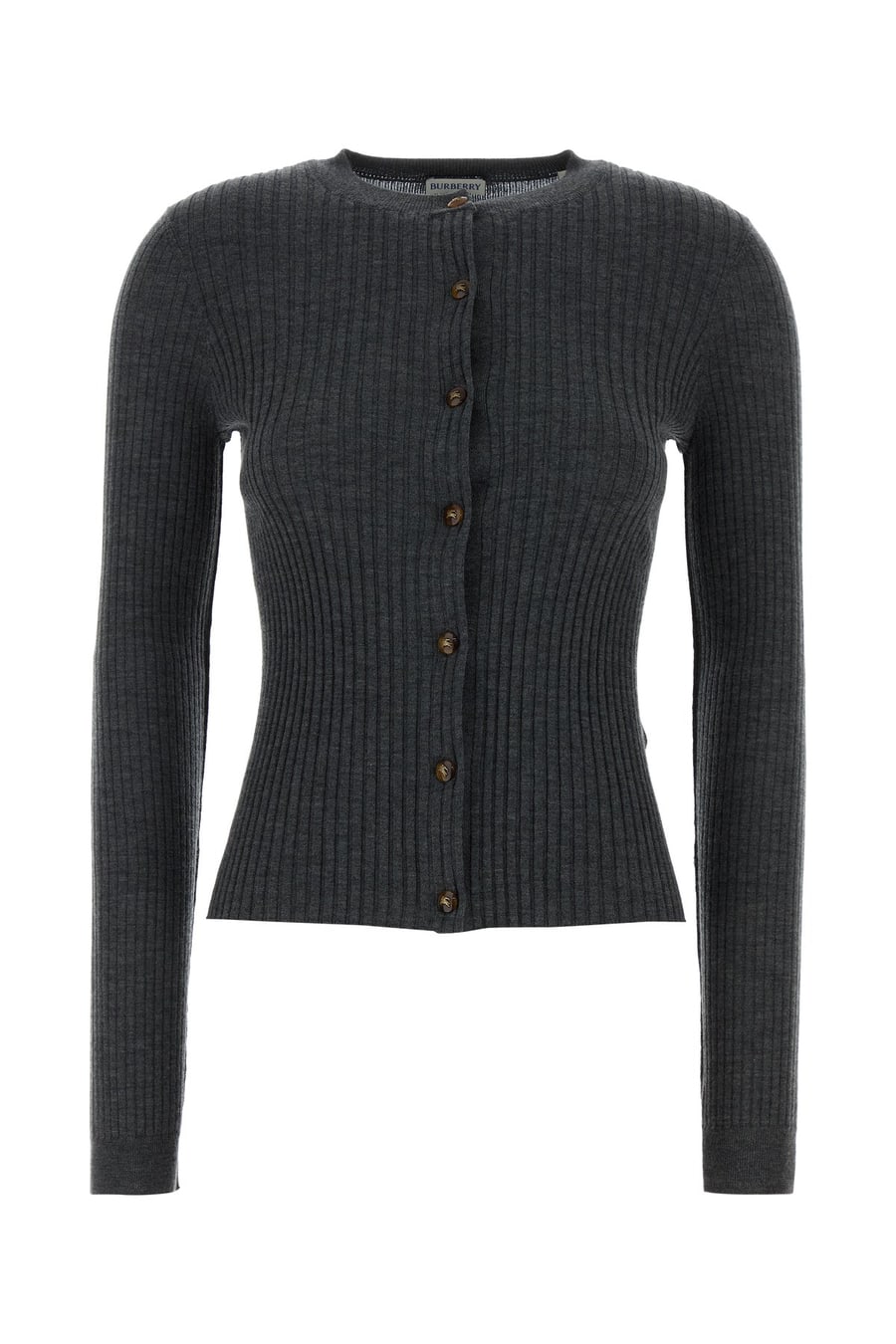 Burberry Cardigan in cashmere grigio scuro