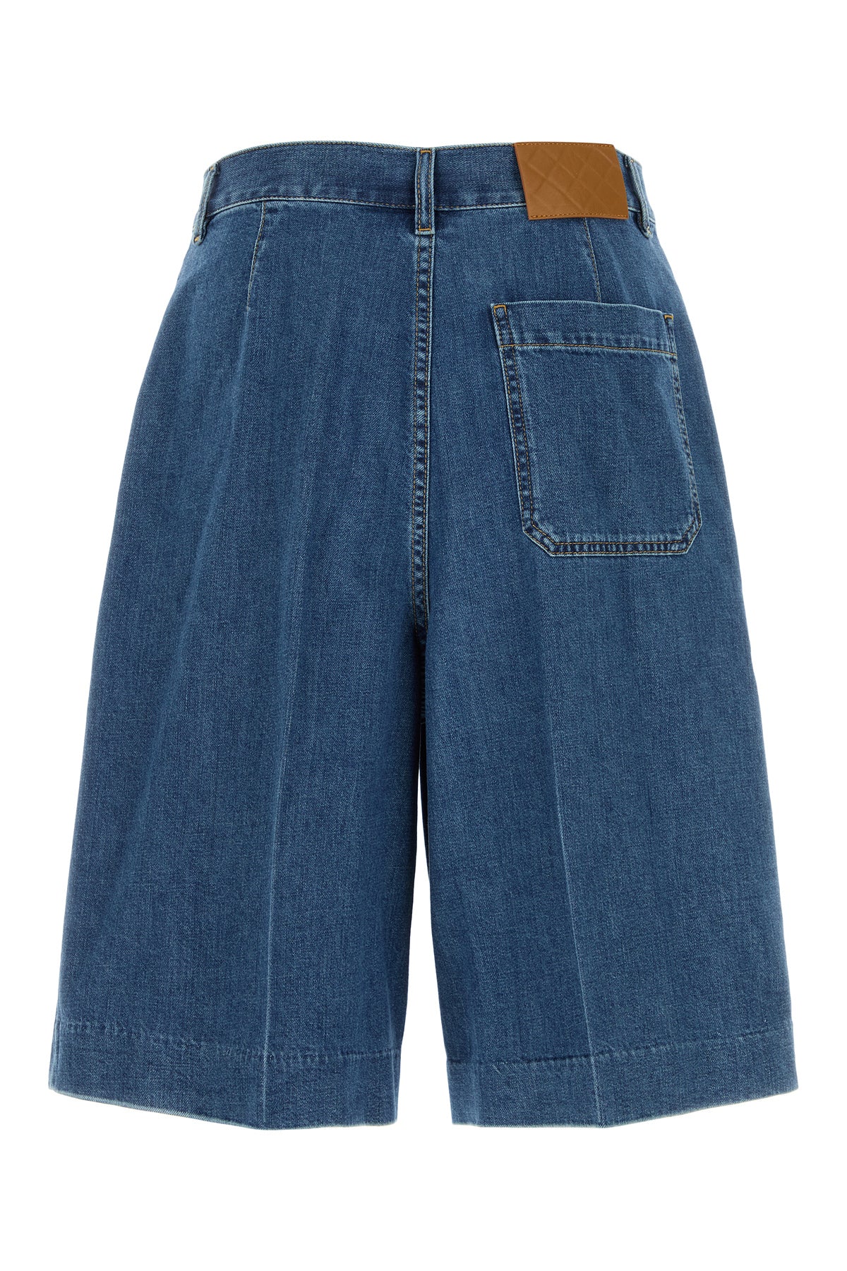 Bottega Veneta Bermuda in denim, view 2