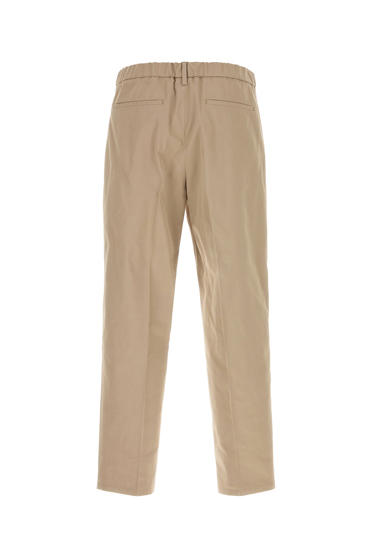 Jil Sander Pantalone in cotone sabbia, view 2