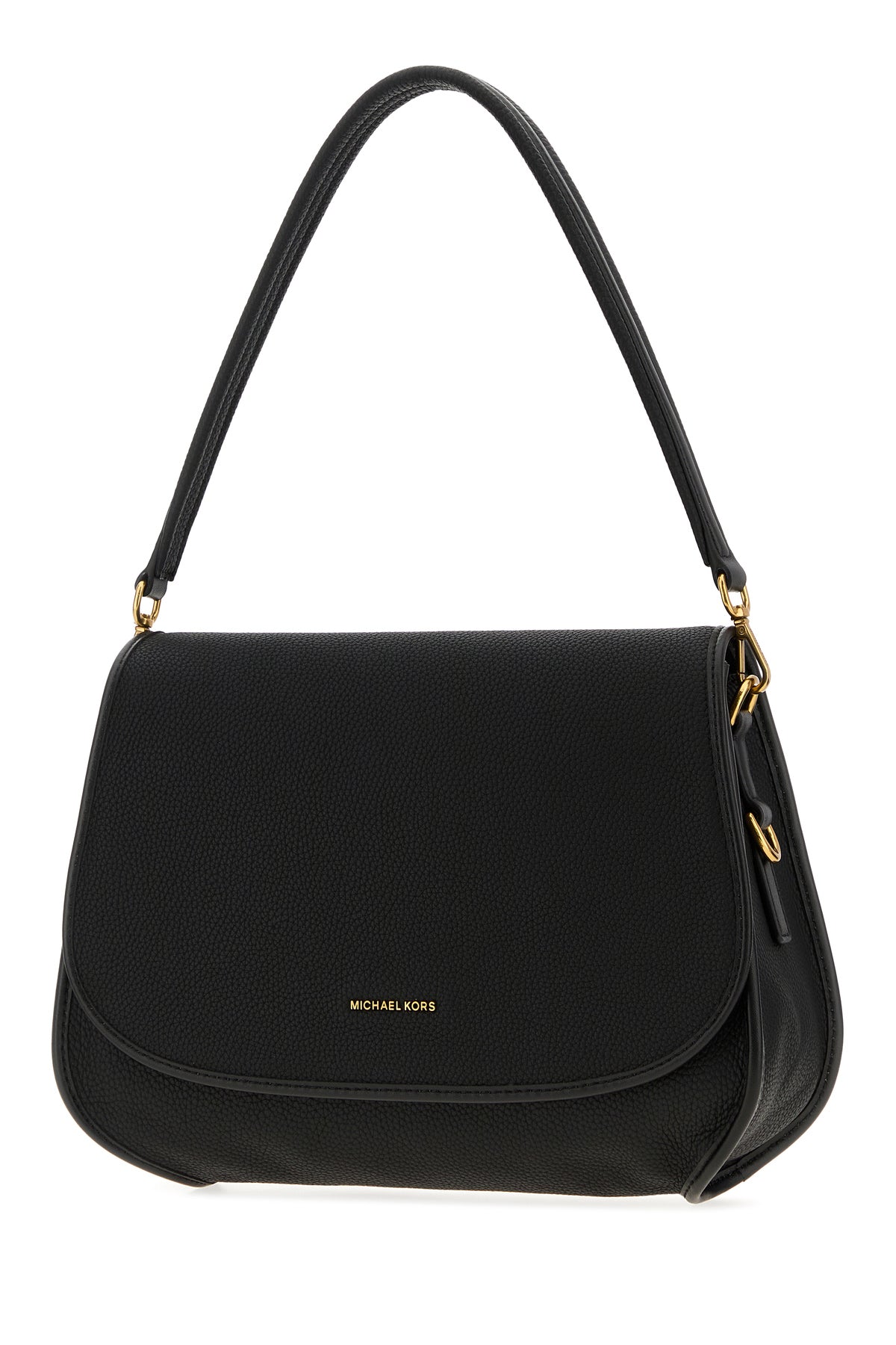 MICHAEL BY MICHAEL KORS Borsa a spalla Holmes in pelle nera, view 2