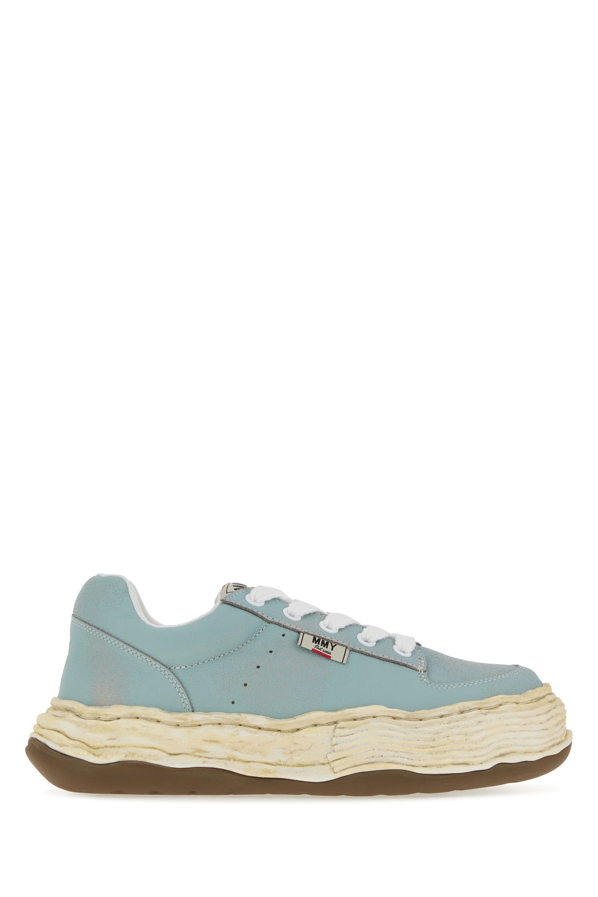 MAISON MIHARA YASUHIRO Sneakers Oliver in pelle azzurra
