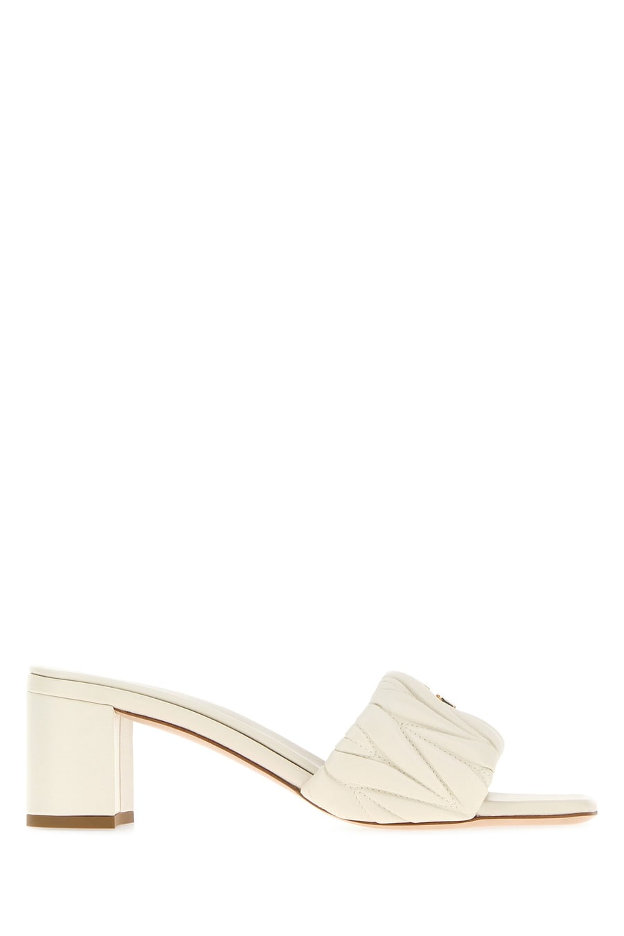 Miu Miu Sabot in nappa bianca