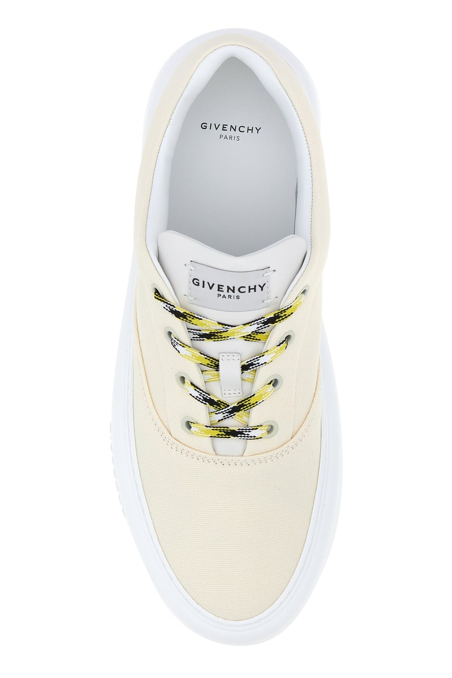 Givenchy Sneakers New City in tela avorio, view 4