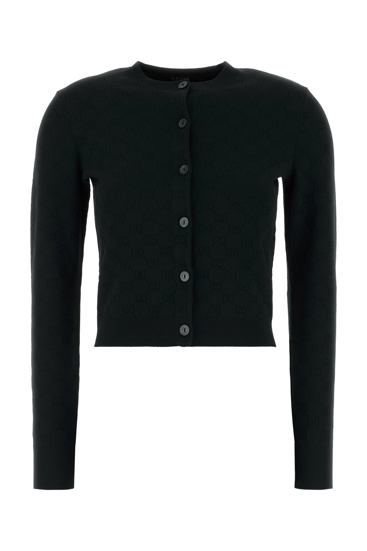 Gucci Cardigan in maglia nera