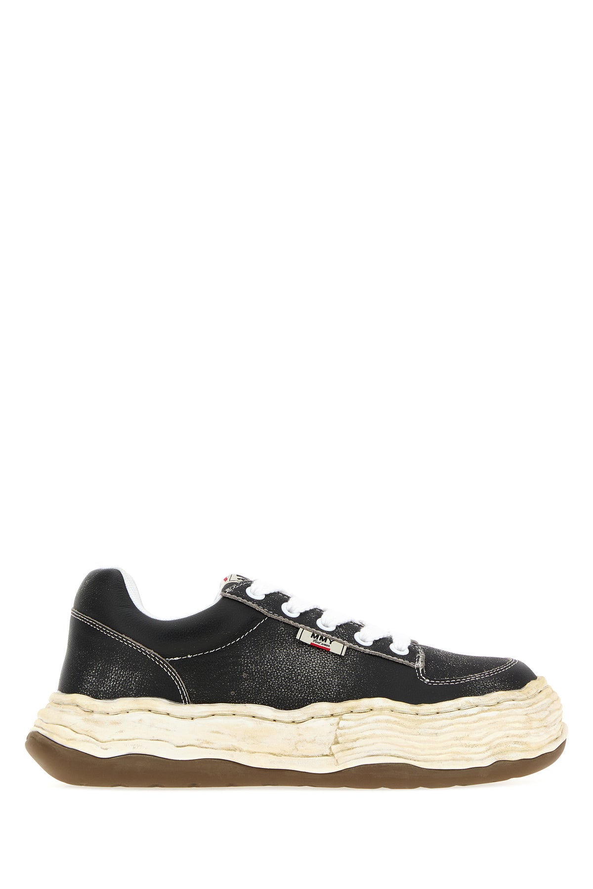 MAISON MIHARA YASUHIRO Sneakers Oliver in pelle nera