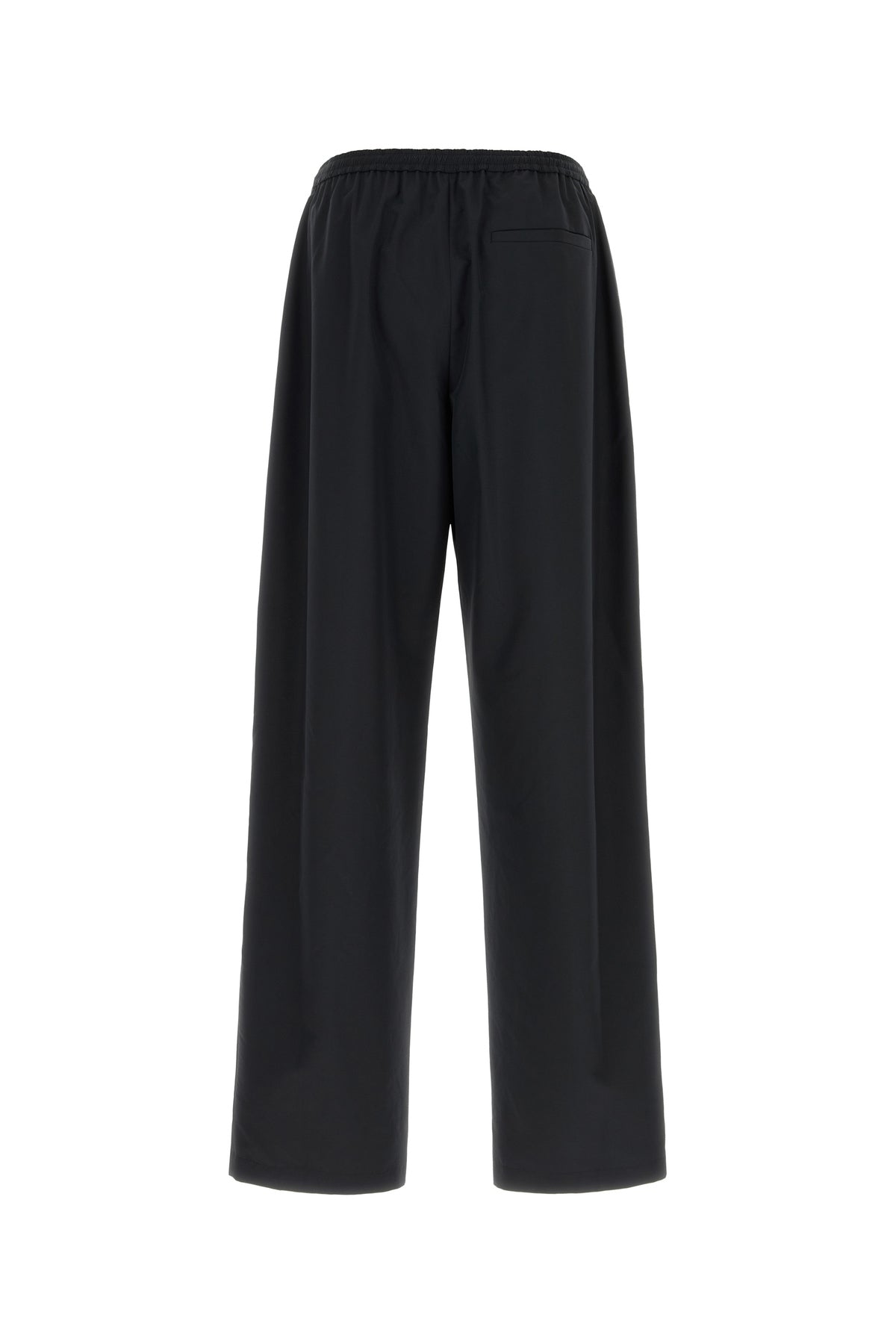 Jil Sander Pantalone dalla gamba ampia in tessuto tecnico nero, view 2